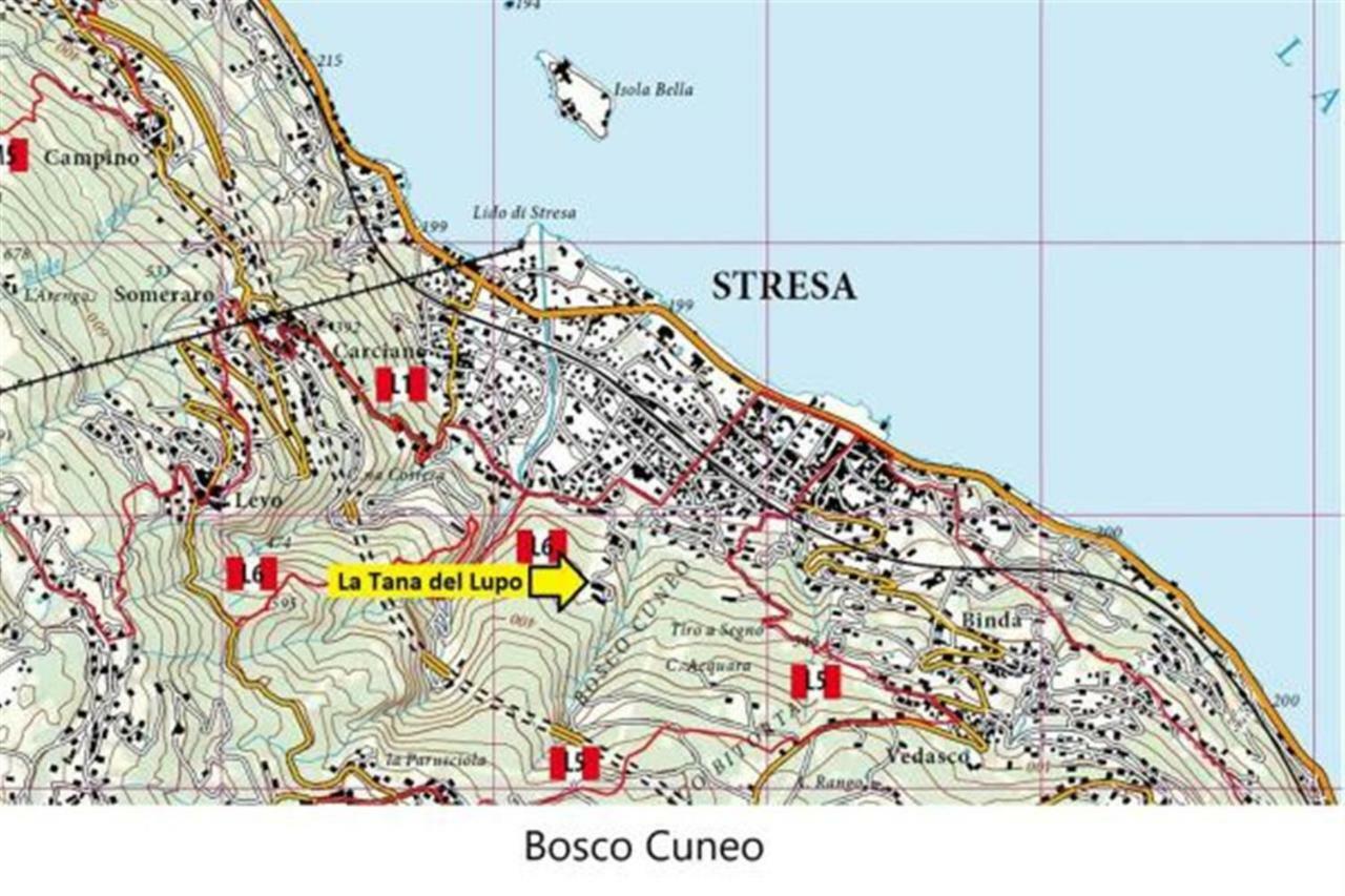 La Tana Del Lupo Stresa Apartamento Exterior foto
